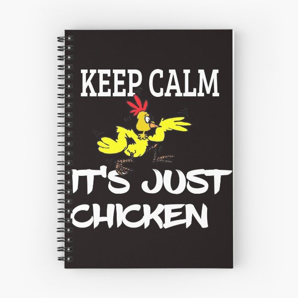 Item preview, Keep Calm It's Just Chicken designed and sold by Ann Conger.