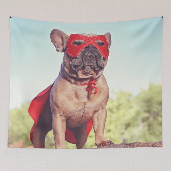 Item preview, French Bulldog Superhero designed and sold by Den Alman.