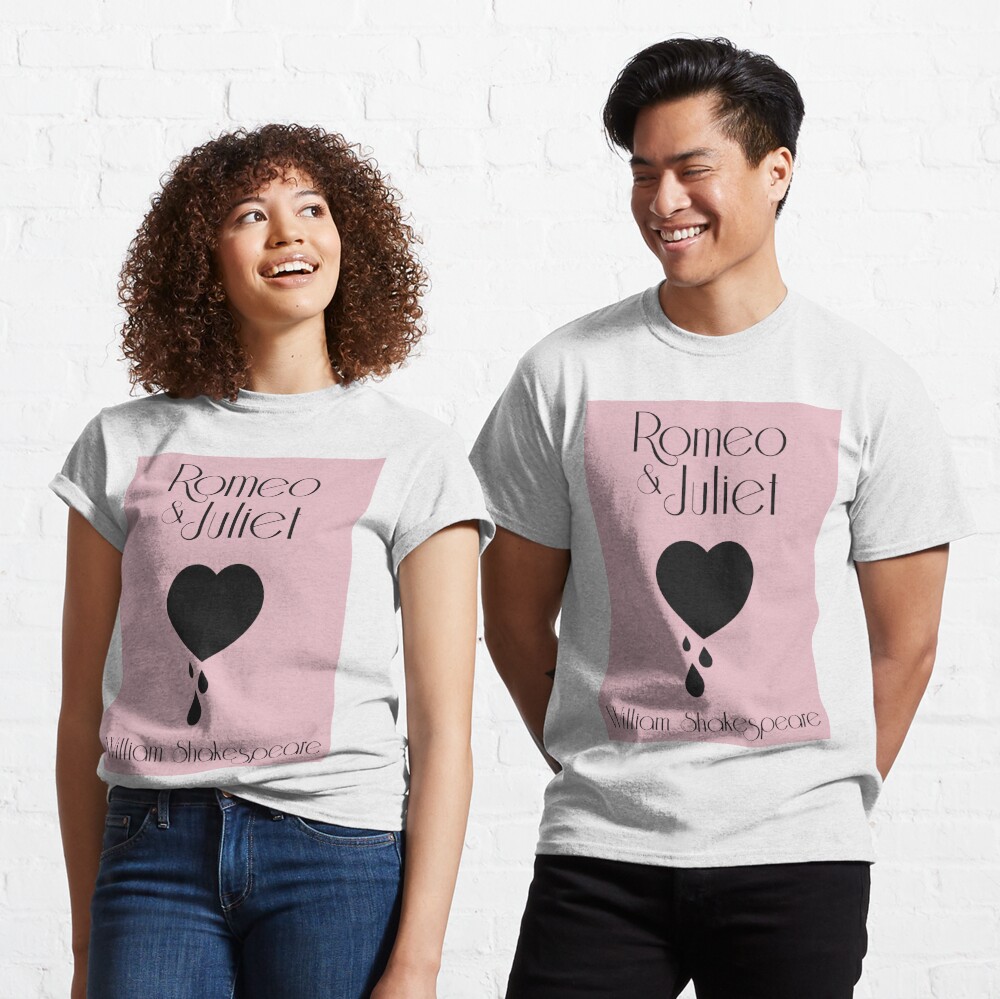 Romeo and Juliet Shakespeare Minimalist Design - Shakespeare - Long Sleeve  T-Shirt