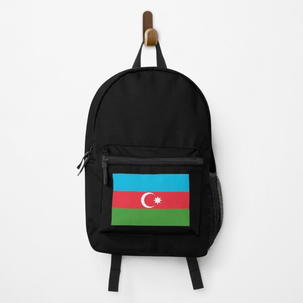 Item preview, Azerbaijan Azerbaijani flag flag designed and sold by GeogDesigns.