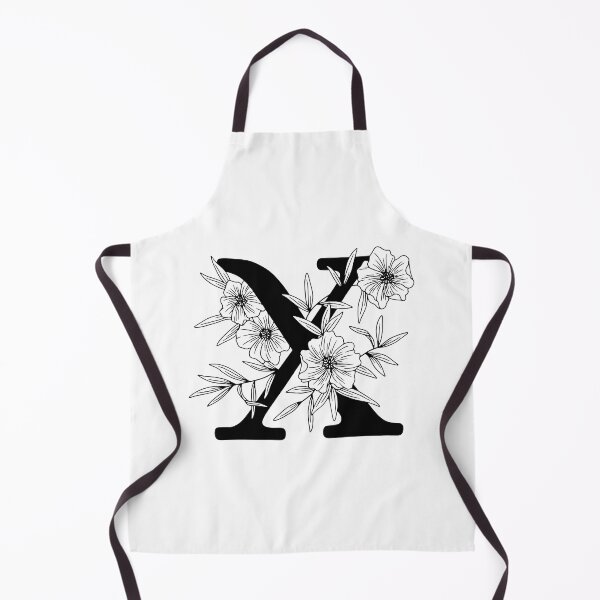Item preview, X Botanical Monogram designed and sold by artjojo.