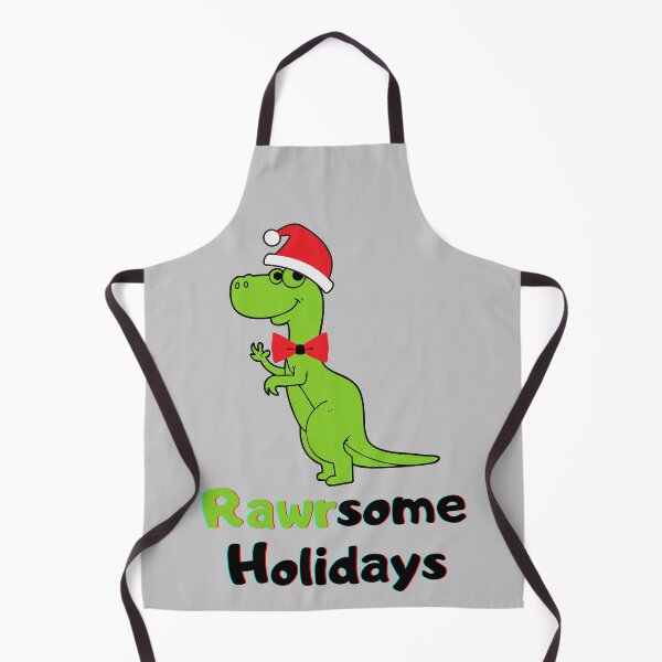 Item preview, Rawrsome Christmas Holidays dinosaur designed and sold by KamTamDesigns11.