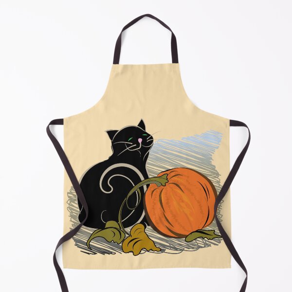 Item preview, Black Cat with Pumpkin designed and sold by Spirit-Dragon.