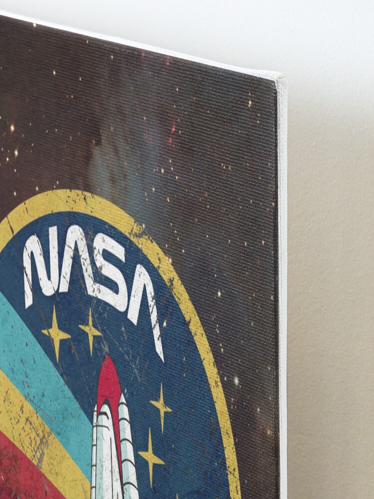 Alternate view of Nasa Vintage Colors V01 Mounted Print