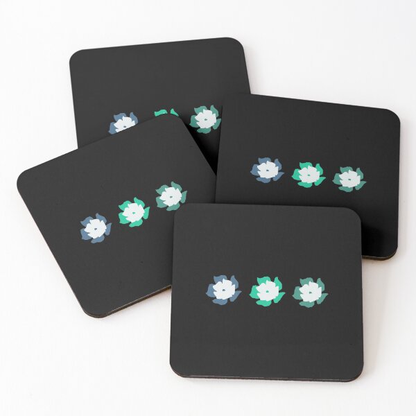 Item preview, Three cute colorful flowers designed and sold by cyhdesign.
