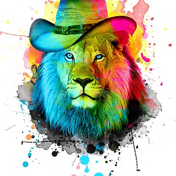 Colorful Lion Color-Changing Canvas Tote Bag - ShopZoo