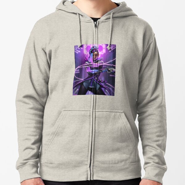 cyber girl hoodie