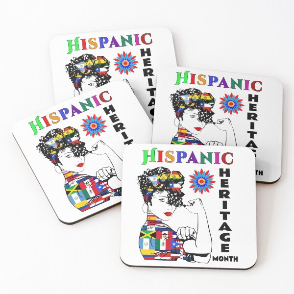 Item preview, Hispanic Heritage Month Woman Latino Countries Flag Gift designed and sold by NUMAcreations.