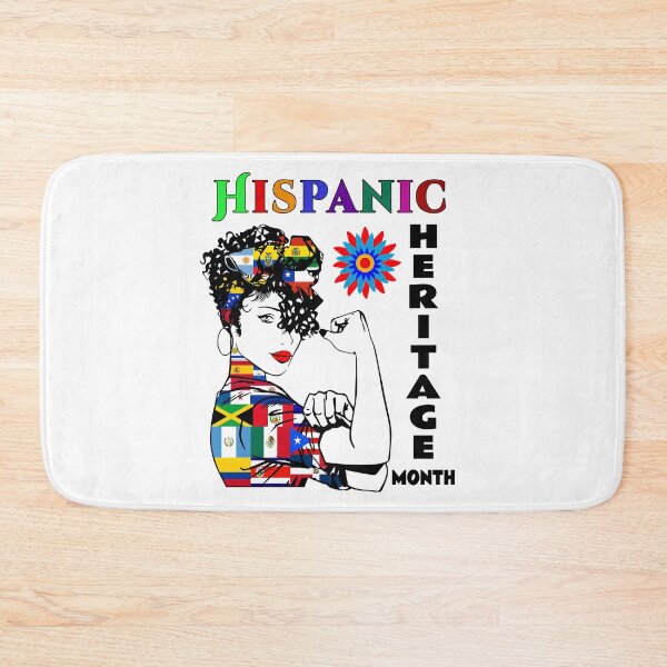 Item preview, Hispanic Heritage Month Woman Latino Countries Flag Gift designed and sold by NUMAcreations.