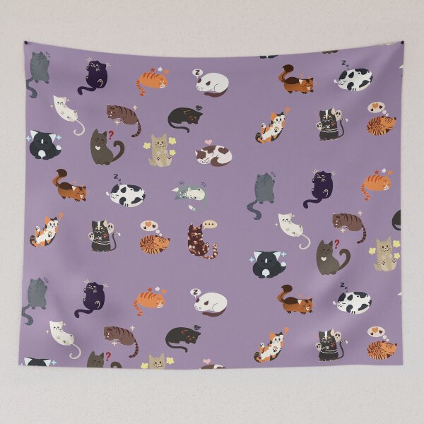 Aperçu de l'œuvre Bean Cats Series 1 créée et vendue par Violet-Kat.