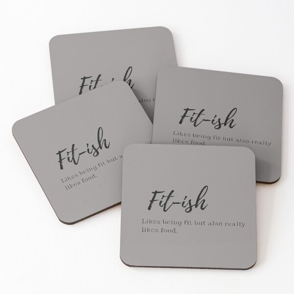 Item preview, Fit-ish: Likes Being Fit But Also Really Likes Food designed and sold by SpothDesigns.