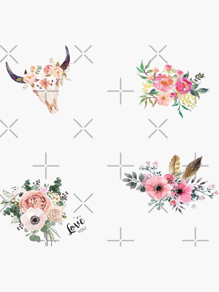 Flower Sticker Pack