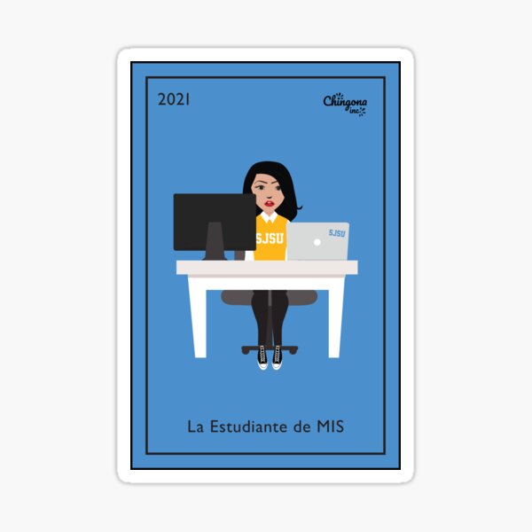 La Estudiante Sticker