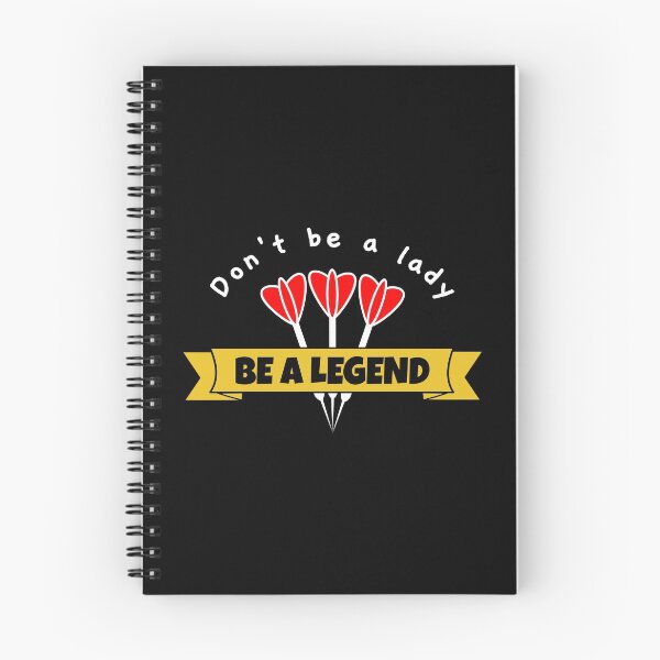 Item preview, Darts: Don't be a lady be a legend designed and sold by TheGreenGoat.
