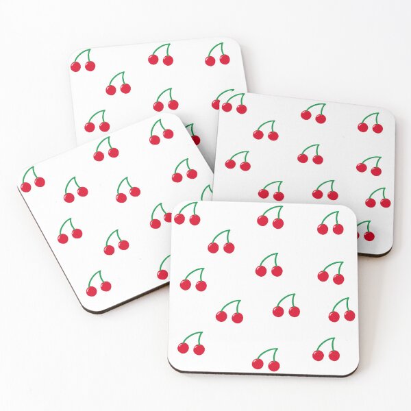Item preview, red cherry print designed and sold by PaulinaS.