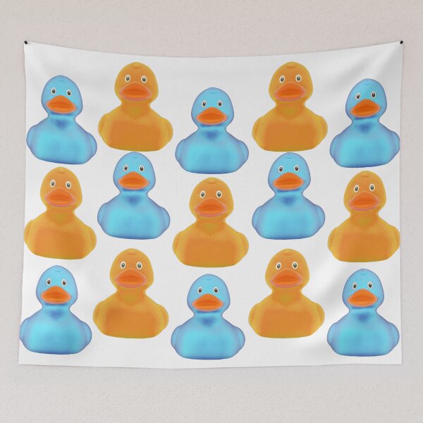 Item preview, Orange and Blue Ducks designed and sold by isabellamcd99.