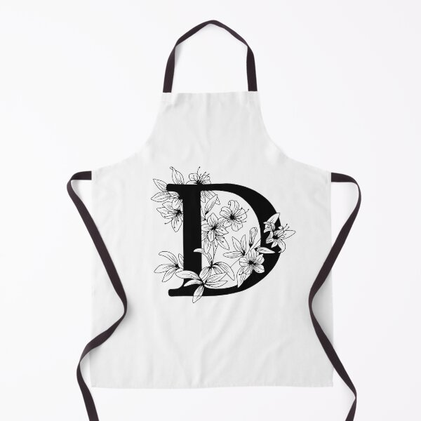 Item preview, D Botanical Monogram designed and sold by artjojo.