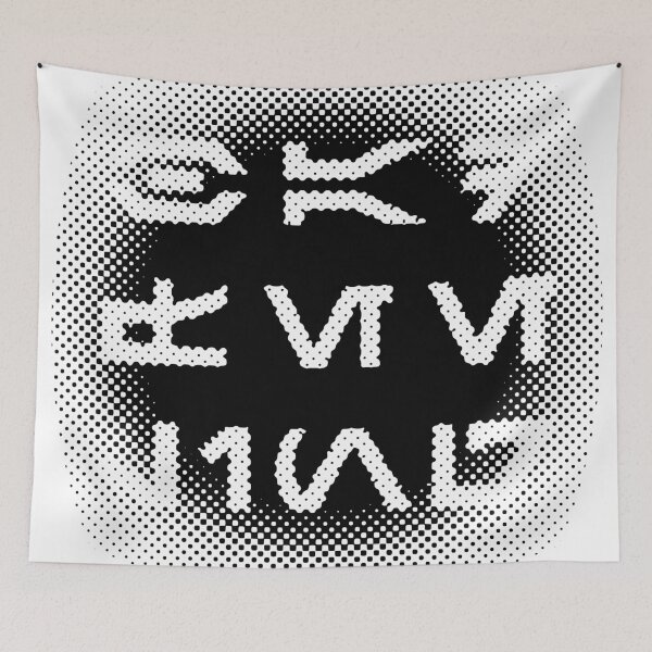 Item preview, Aurebesh "Bad Feeling" Dots (black) designed and sold by 3ND-RA.