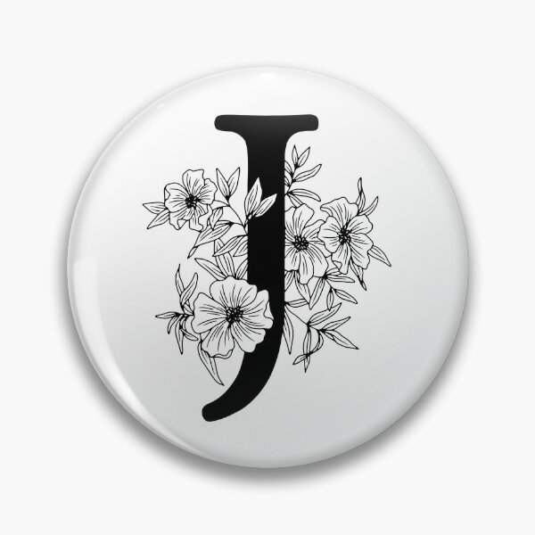 Item preview, J Botanical Monogram designed and sold by artjojo.