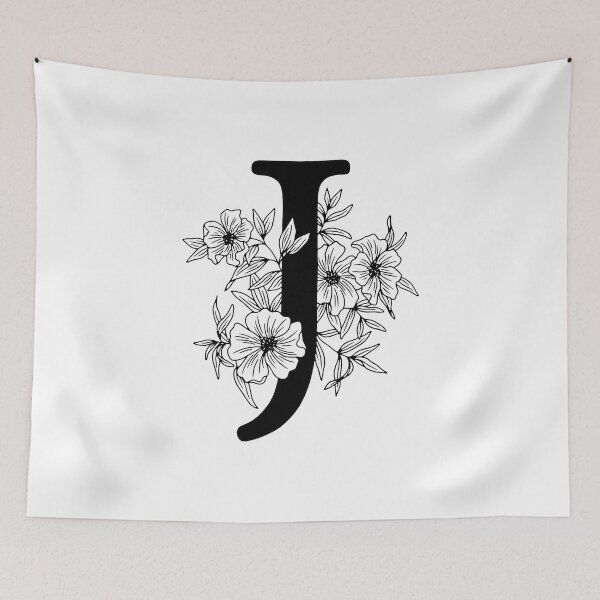 Item preview, J Botanical Monogram designed and sold by artjojo.
