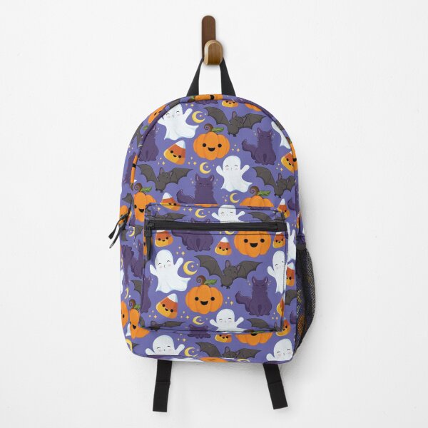Item preview, Blue Halloween Pattern designed and sold by Kaela Soltoff.