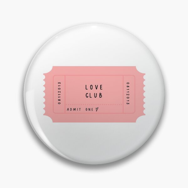 Item preview, Love Club Ticket designed and sold by alwayselle.