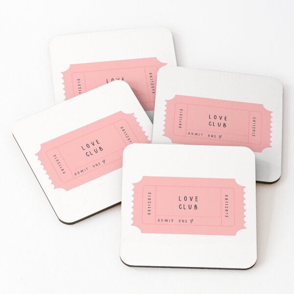 Item preview, Love Club Ticket designed and sold by alwayselle.
