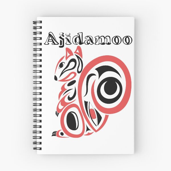 Item preview, Indigenous Squirrel (Ajidamoo) designed and sold by KendraHowland.