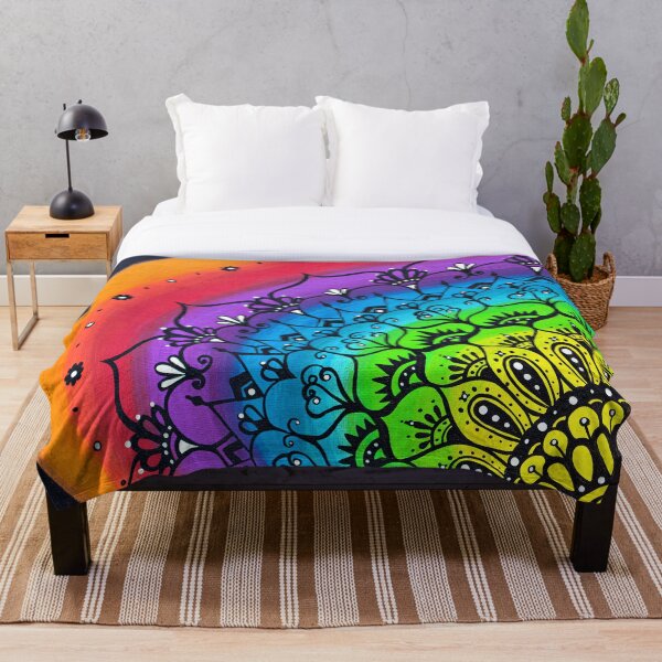 'Brilliant Awakening' Throw Blanket