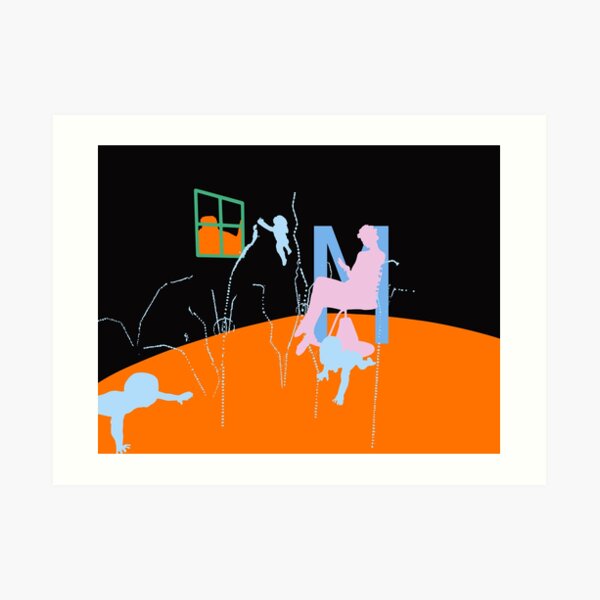 Miedo(fear) -by the Confessions Art Project Art Print