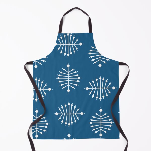 Item preview, White stylized spider on blue background designed and sold by TheMurphyGirl.