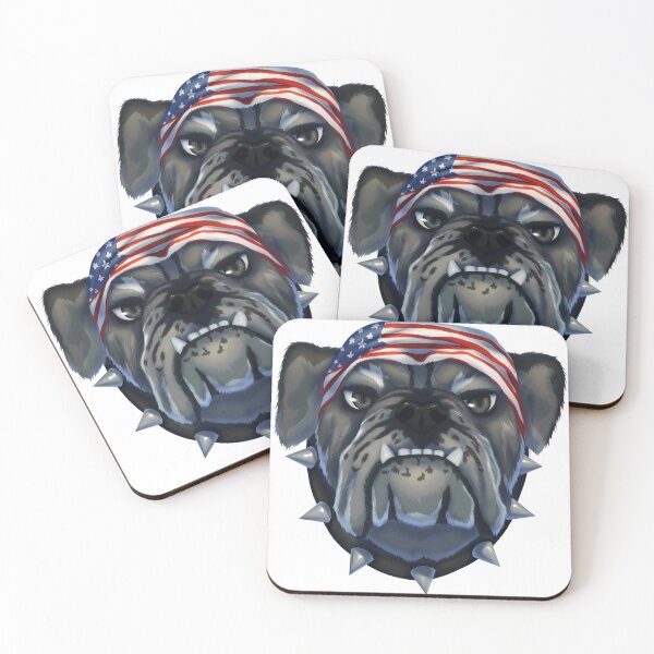 Item preview, American Badass Bulldog designed and sold by Mystik-Media.