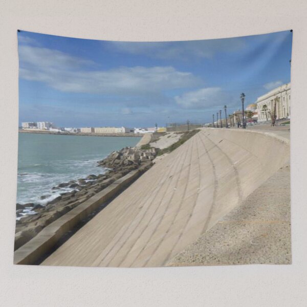 Item preview, Cadiz city waterfront coastline Atlantic ocean in Andalusia Spain Europe designed and sold by GiganticSale.