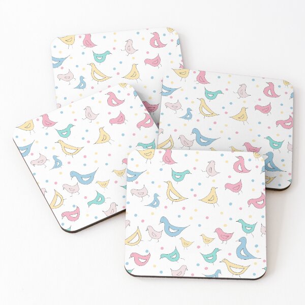 Item preview, Little Birds Pastel Pattern Design designed and sold by NancyMerkle.