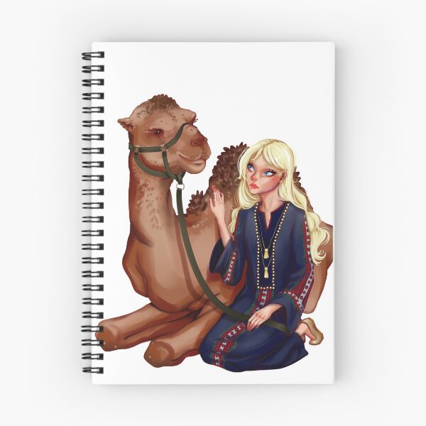 Item preview, A Girl and her Camel designed and sold by OrganicDonna.