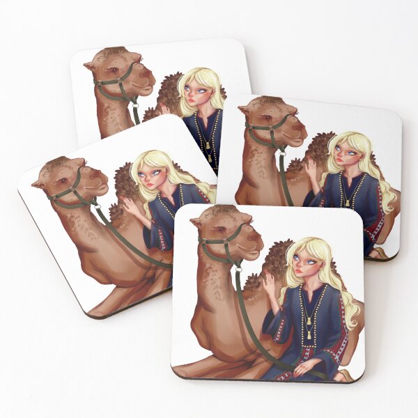 Item preview, A Girl and her Camel designed and sold by OrganicDonna.