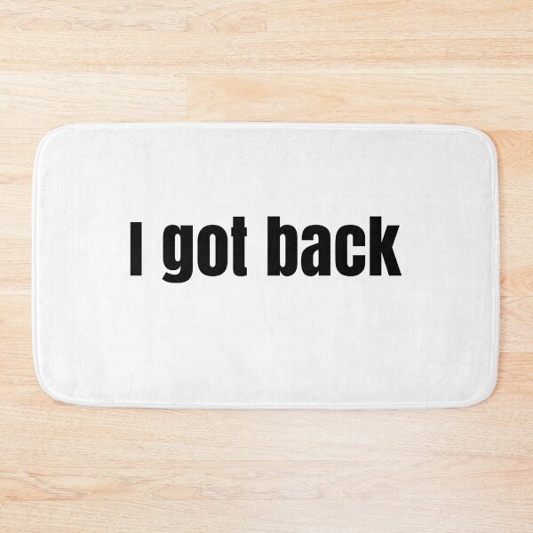 Item preview, I GOT BACK designed and sold by MagicBoutique.