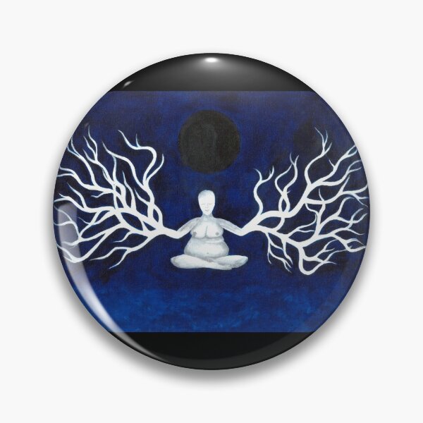 Item preview, Mediation Under Dark Moon designed and sold by Dark Moon Art Studio.