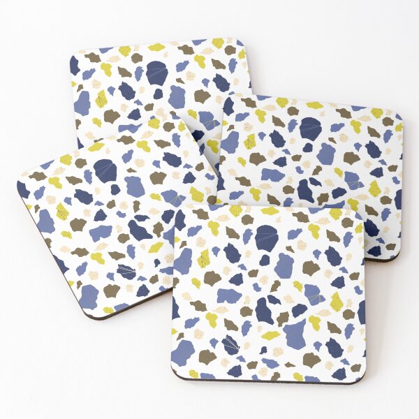 Item preview, Speckled terazzo - Miami blue palette designed and sold by Shelley Gilbert.
