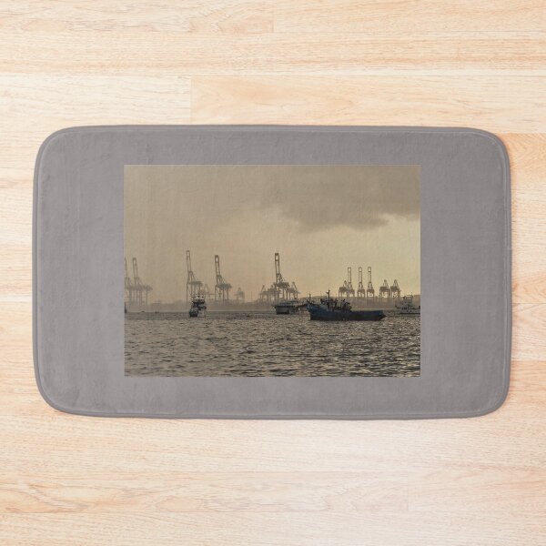 Item preview, Storm Over The Grand Harbour..........................Valletta designed and sold by Fara.