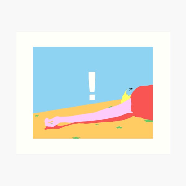 Exclamación (exclamation) -by the Confessions Art Project Art Print