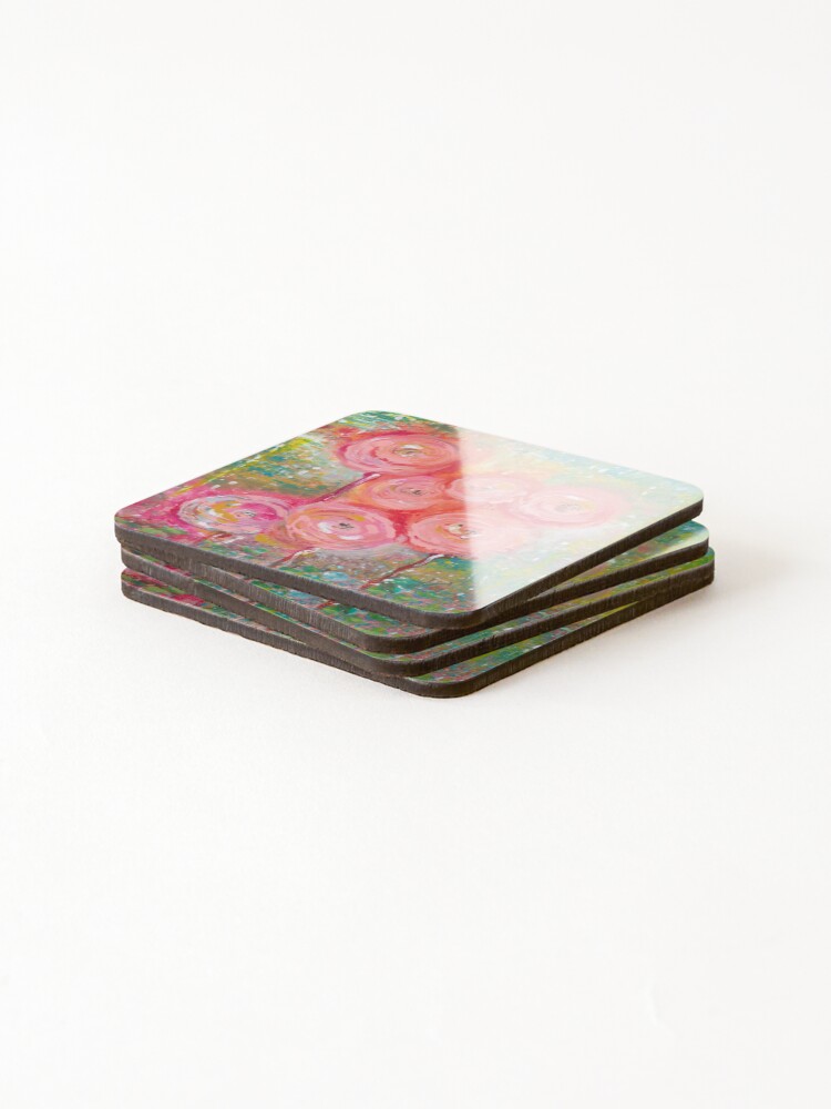 Thumbnail 4 of 5, Coasters (Set of 4), Joy In Spring designed and sold by aebrahimi.