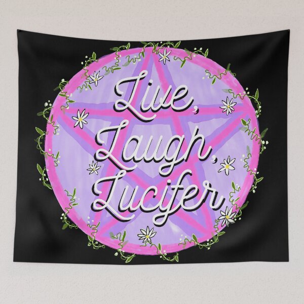 Item preview, Live, Laugh, Lucifer designed and sold by fooxdoog.