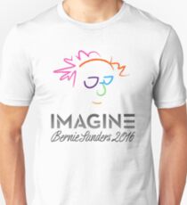Imagine Bernie Shirt and Fundraising Gear Unisex T-Shirt