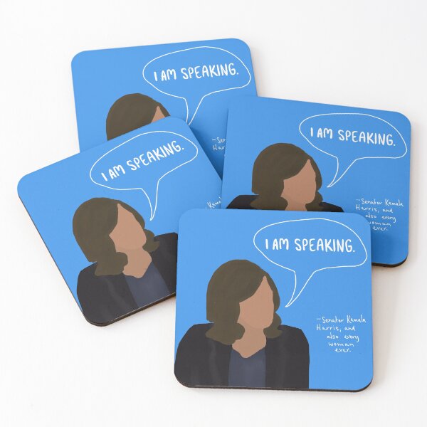 Item preview, Kamala Harris “I Am Speaking” designed and sold by MarMadeThat.