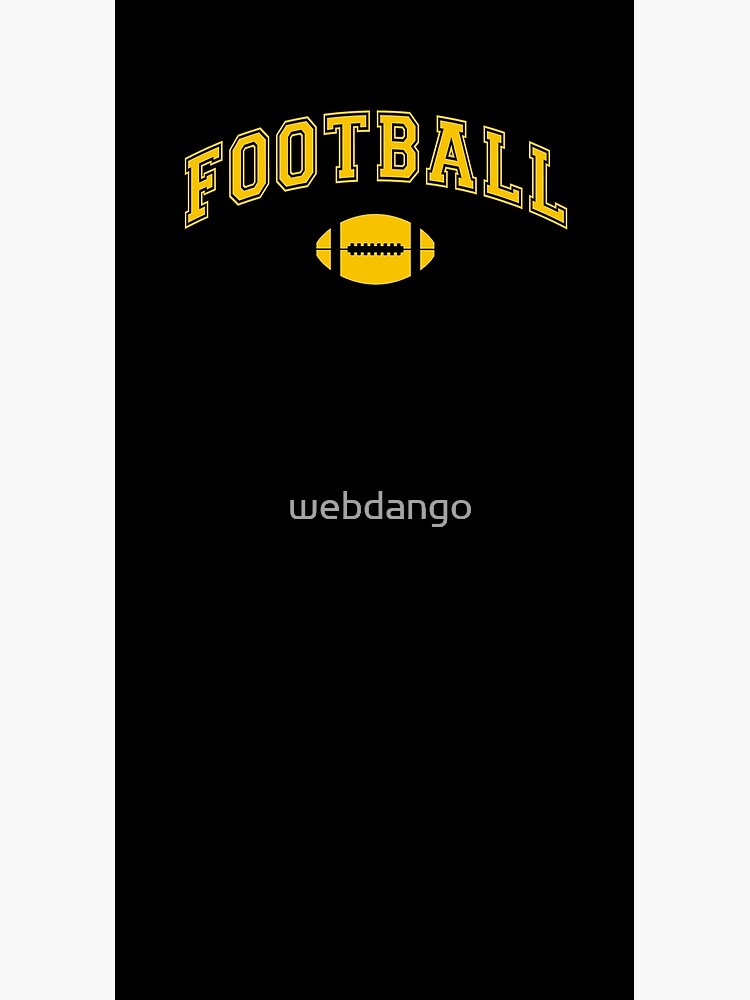 Vintage Football, distressed Classic College Font Sport by webdango