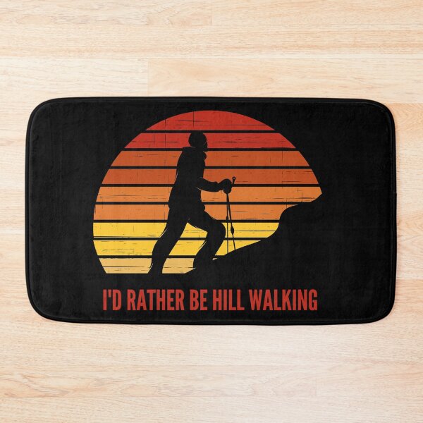 Item preview, I'd rather be hill walking - vintage sunset graphic designed and sold by JellyBeenzz.
