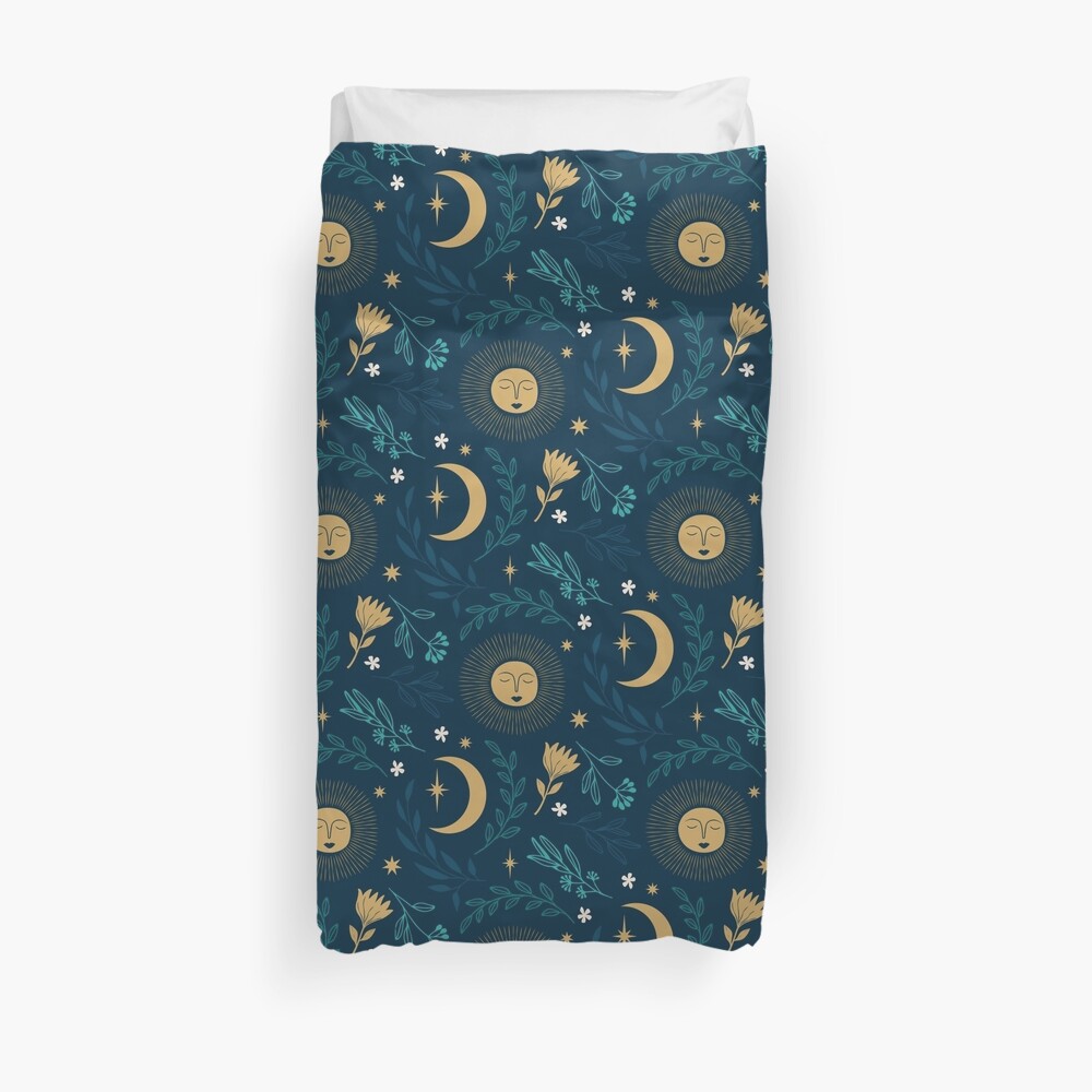 celestial scatter Duvet Cover