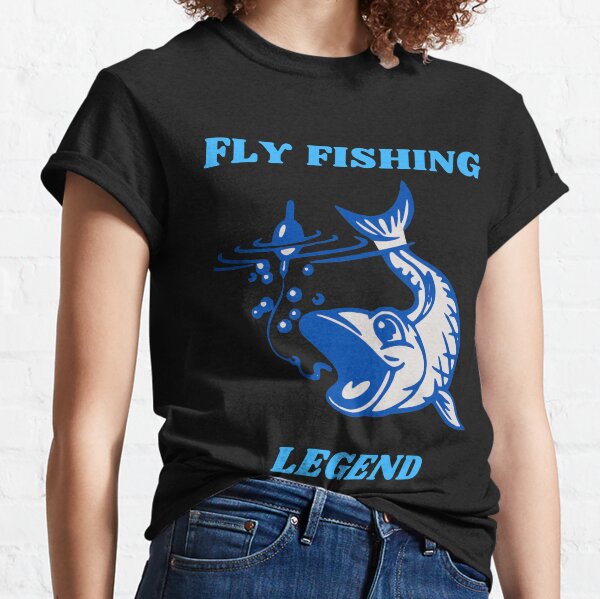 Fly Tin' Vintaged Photo Fly-Fishing T-Shirt