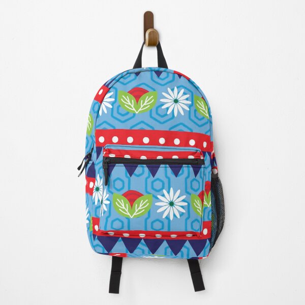 Item preview, Blue Lake - Floating Flower and Leaves pattern designed and sold by storeIndus.